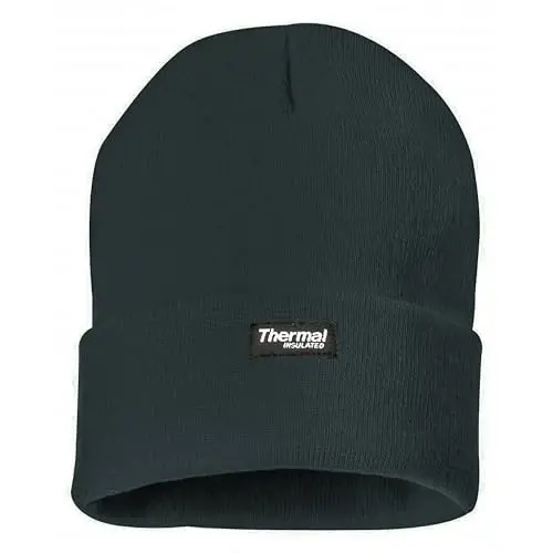McGuire Gear Thermal Insulated Beanie, Water Resistant Watch Cap with 40 Gram Insulation, Lightweight Warm Winter Hat 
