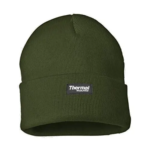 McGuire Gear Thermal Izolyatsiya qilingan Beanie, Suvga chidamli Qishki shapka, 40 Gramm Izolyatsiya bilan, Yengil Issiq Qishki Shlyapa - 1