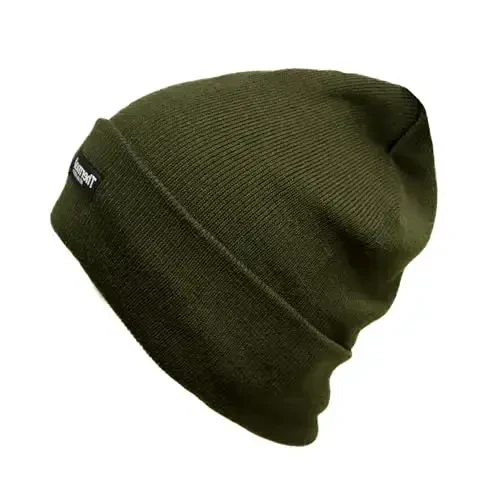 McGuire Gear Thermal Izolyatsiya qilingan Beanie, Suvga chidamli Qishki shapka, 40 Gramm Izolyatsiya bilan, Yengil Issiq Qishki Shlyapa - 2