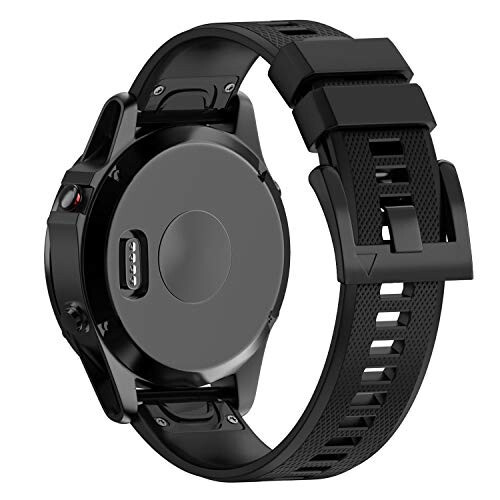 MCXGL 26 мм Резиновый ремешок Quick Fit, совместимый с Garmin Fenix 5X / Fenix 5X Plus / Fenix 6X / Fenix 3HR / Fenix 3 Силиконовый умный браслет - 4