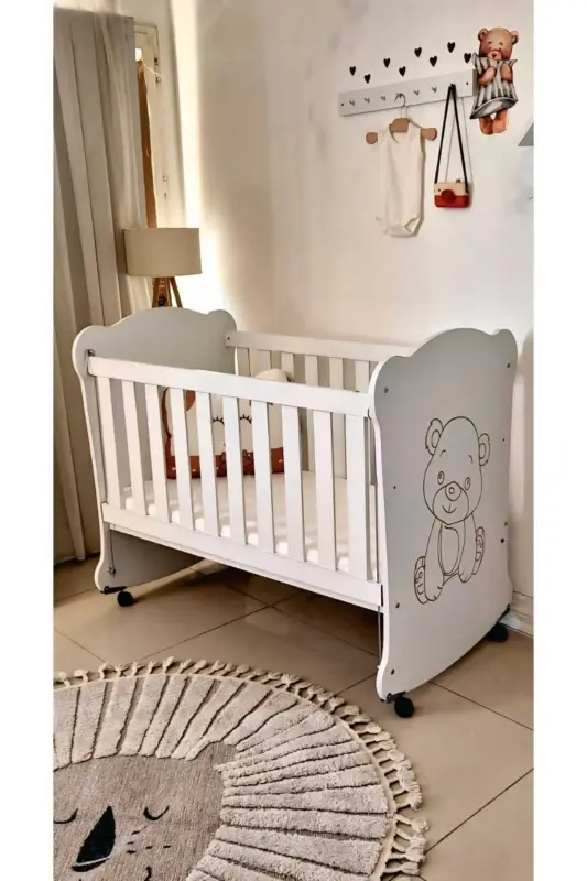 Sweetbear Beşik 60*120 - Beyaz - 1