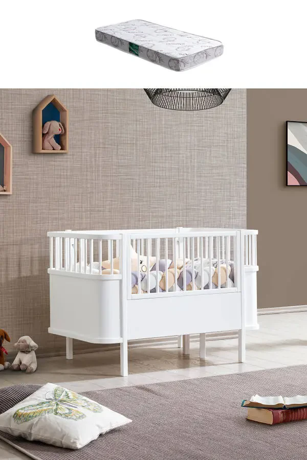 Mdf Beshik, Bella O'sib boradigan beshik 90x120 1 dona Comfort yotoq - 1