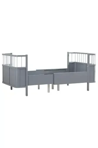 MDF Beshik, Siesta O'suvchi Beshik 90x130 - Siesta Karavot 90x190-Antrasit - 6