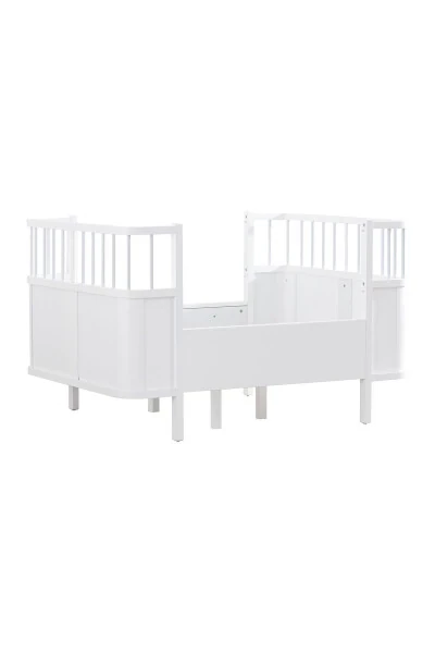 MDF Beşik, Siesta Büyüyen Beşik 90x130 - Siesta Karyola 90x190-beyaz - 4