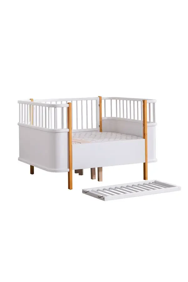 Mdf Crib, Bella Growing Crib 90x120 1 Piece Comfo - 3
