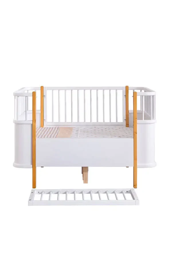 Mdf Crib, Bella Growing Crib 90x120 1 Piece Comfo - 4