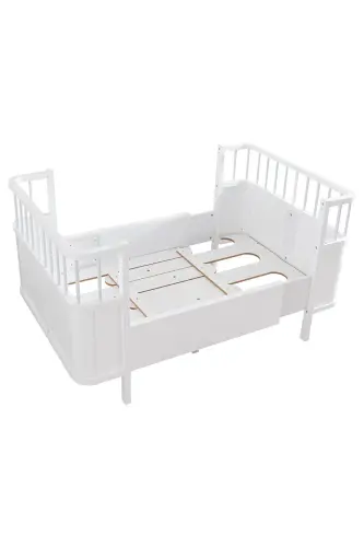 MDF Crib, Siesta Growing Crib 90x130 - Siesta Bed 90x190 - 7