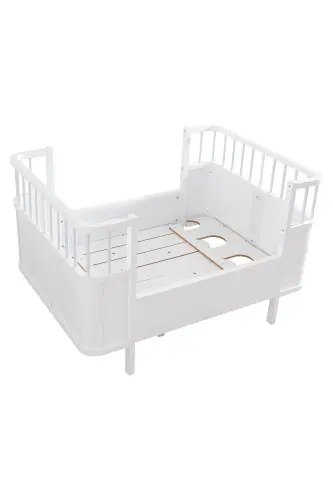 MDF Crib, Siesta Growing Crib 90x130 - Siesta Bed 90x190 - 8
