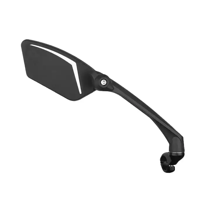 MEACHOW New Scratch Resistant Glass Lens, Handlebar Bike Mirror, Rotatable Safe Rearview Mirror, Bicycle Mirror, ME-010 - 2