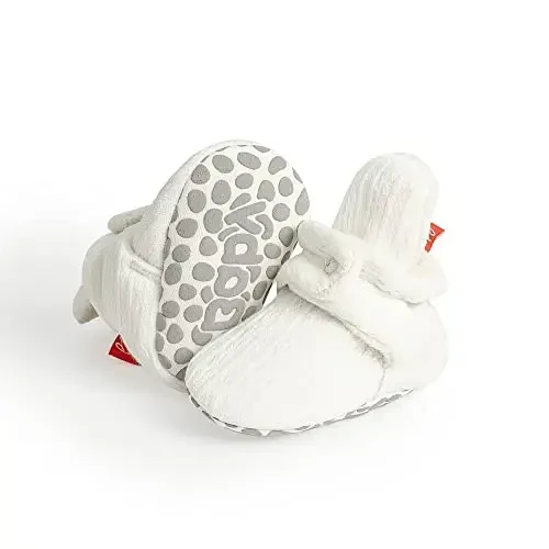 Meckior Newborn Infant Baby Girls Boys Warm Fleece Winter Booties First Walkers Slippers Shoes - 3