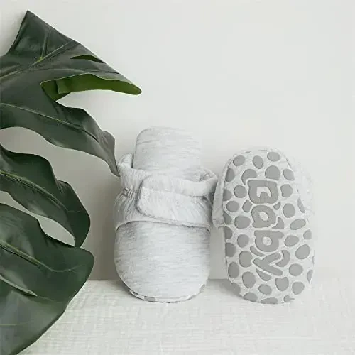 Meckior Newborn Infant Baby Girls Boys Warm Fleece Winter Booties First Walkers Slippers Shoes - 6