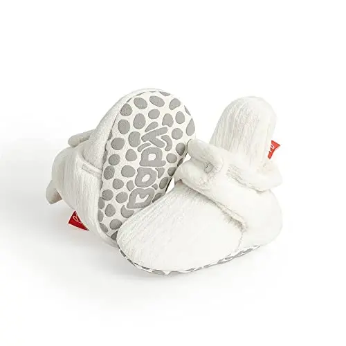 Meckior Newborn Infant Baby Girls Boys Warm Fleece Winter Booties First Walkers Slippers Shoes - 3