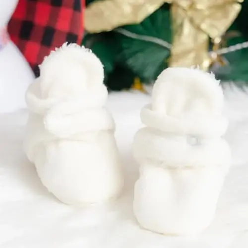 Meckior Newborn Infant Baby Girls Boys Warm Fleece Winter Booties First Walkers Slippers Shoes - 5