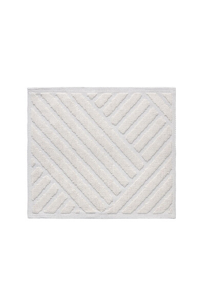 Medea Cream 2 Piece Cotton Bath Mat Set 60x100 60x50 8594 - 3