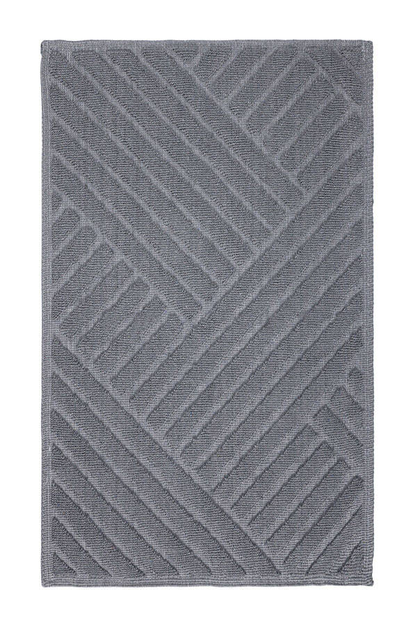 Medea Kulrang 2 dona Paxta Vanna Xonasi Gilam To'plami 60x100 60x50 8593 - 10