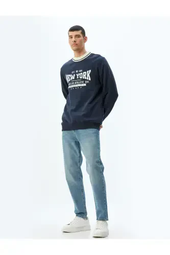 Medium Indigo Men's Jeans 5WAM40129ID-MEDIUM INDIGO12 - KOTON (1)