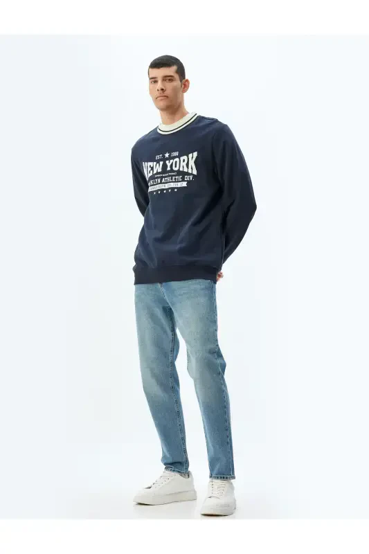 Medium Indigo Men's Jeans 5WAM40129ID-MEDIUM INDIGO12 - 2