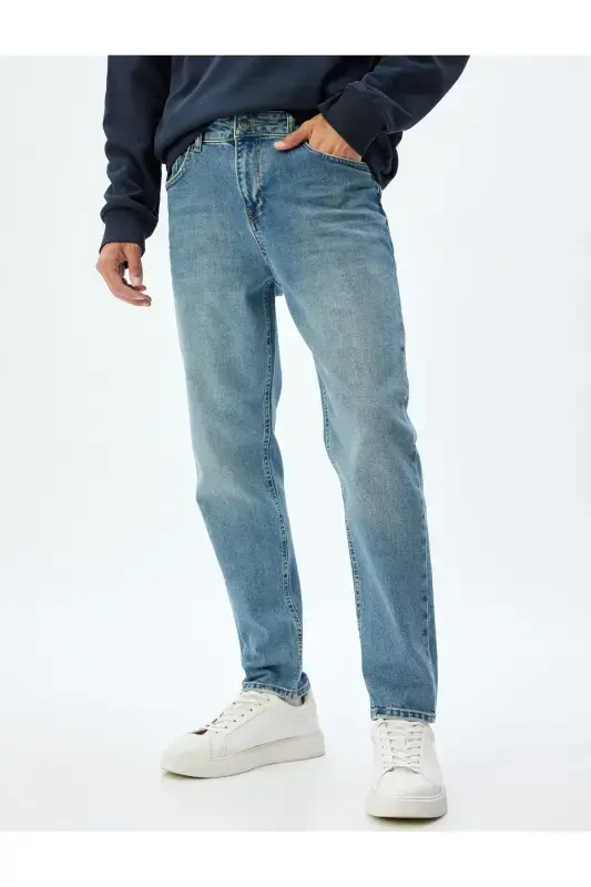 Medium Indigo Men's Jeans 5WAM40129ID-MEDIUM INDIGO12 - 3