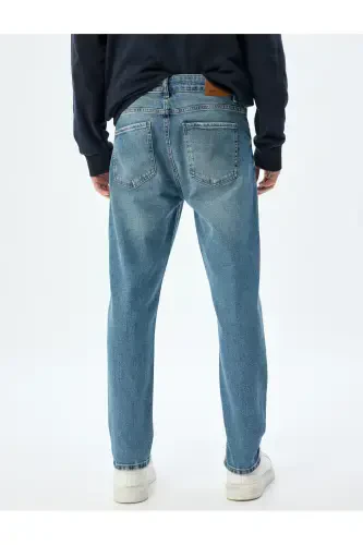 Medium Indigo Men's Jeans 5WAM40129ID-MEDIUM INDIGO12 - 4