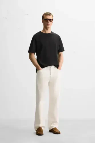 MEDIUM WEIGHT BASIC T-SHIRT - Black 