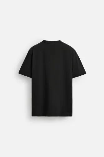 MEDIUM WEIGHT BASIC T-SHIRT - Black - 7