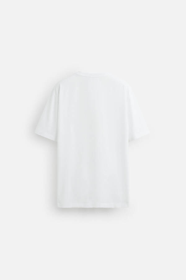MEDIUM WEIGHT BASIC T-SHIRT-White - 1