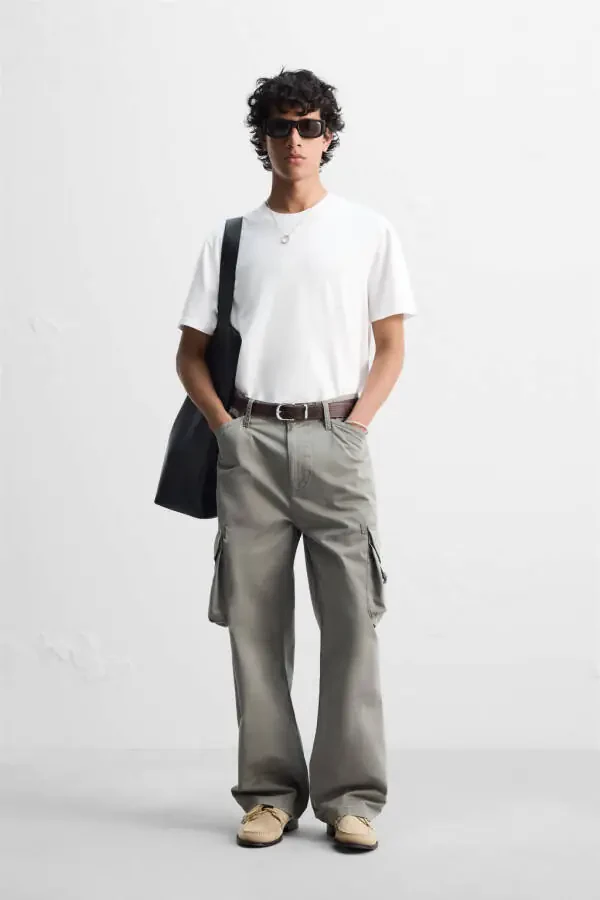 MEDIUM WEIGHT SLIM FIT T-SHIRT-White - 1