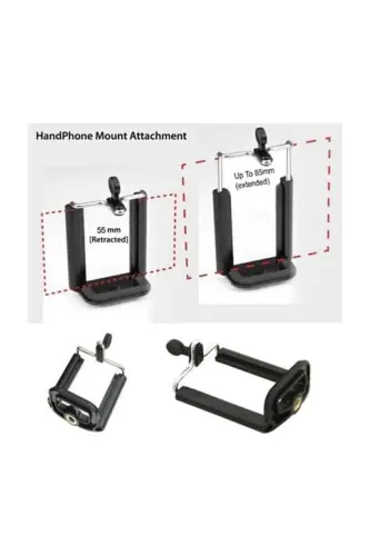 Mega Package Bluetooth Controlled 10inch Ring Light Youtuber Tiktok Led Phone Holder 2.1mt Tripod-MEGA PACKAGE 10 - 4