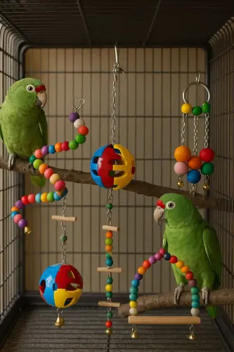 Mega Swing Toy Set of 6 for Budgies and Similar Sized Birds - 3