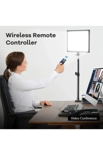 Megalux Profesyonel Fotoğraf Ve Video Için Çekim Işığı Ring Lıght Stüdyo 12 Inç +2,1 Metre Tripod-KARE SİYAH 14 - 4