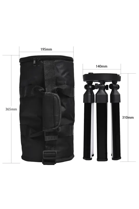 Megalux Yıldız Led Profesyonel Fotoğraf Video Youtuber Tiktoker Fenomen Çekim Sütüdyo Işığı-YILDIZ LED - 8