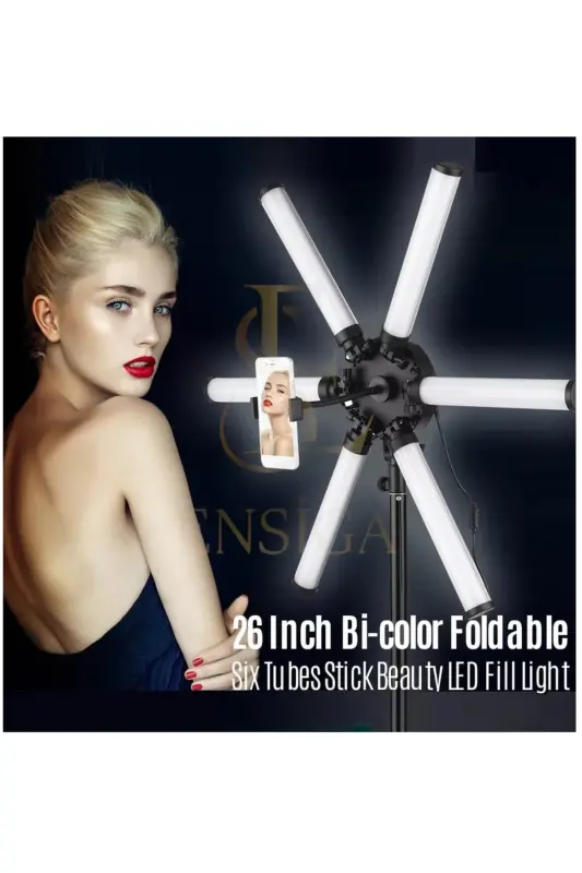 Megalux Yıldız Led Profesyonel Fotoğraf Video Youtuber Tiktoker Fenomen Çekim Sütüdyo Işığı - YILDIZ LED - 6