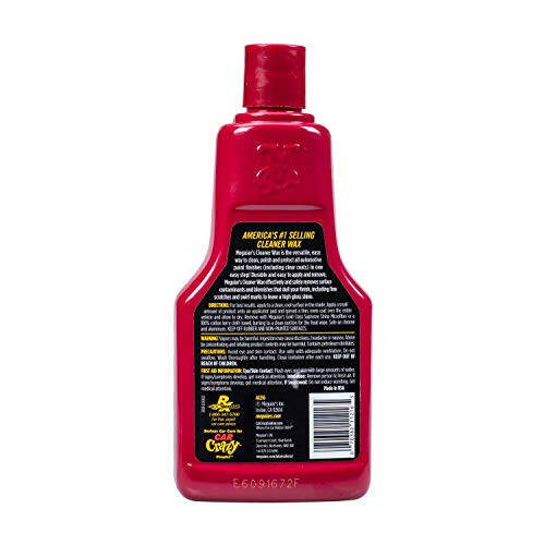 Meguiar's Cleaner Wax - Liquid Car Wax, Cleans, Polishes and Protects Your Vehicle - Easy to Use, Long-lasting Shine - 16 Oz - 3