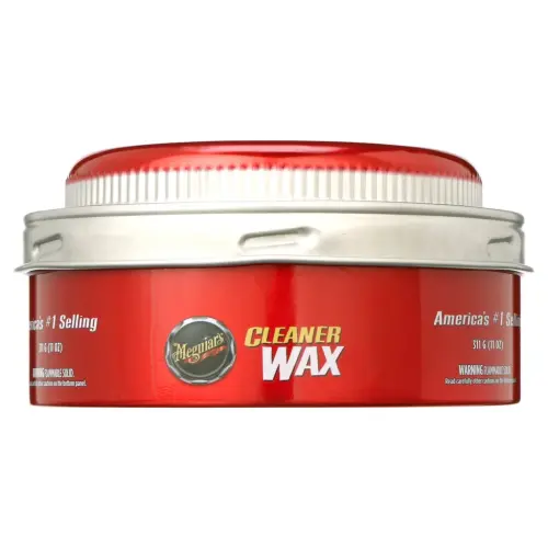 Meguiar's Cleaner Wax - Pasta Wax Tozalaydi, Porlaydi va bitta oson qadamda himoya oladi - A1214, 11 untsiya - 6