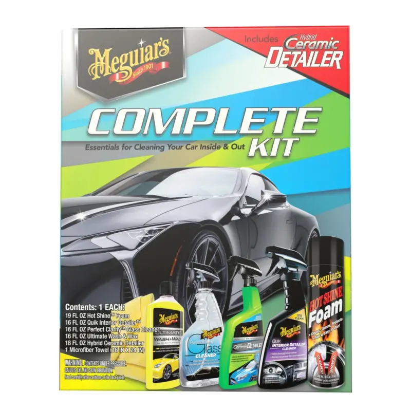 Meguiar's Complete Car Care Kit, G55208 - 2