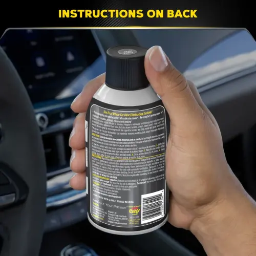 Meguiar's G181302 Whole Car Air Re-Fresher Odor Eliminator Mist, Black Chrome Scent, 2 oz- - 4