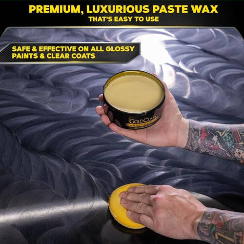 Meguiar's G7014J Gold Class Carnauba Plus Premium Pasta Mumi, Chuqur Yorqin Yaltirashni Yaratadi - 11 Oz Idish - 5