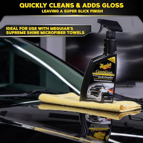 Meguiar's G7624 Gold Class Yuqori Yaltiroq Premium Tez Detallarlovchi - 24 untsiya Sprey Idish - 3
