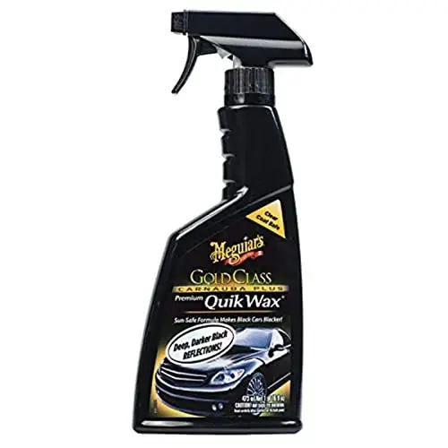 Meguiar's Gold Class Carnauba Plus Premium Quik Wax - Премиальная спрей-воск для высокоглянцевой отделки - Легко наносимый воск Carnauba - 16 унций - 3