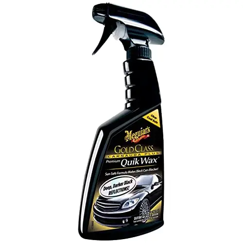 Meguiar's Gold Class Carnauba Plus Premium Quik Wax - Premium Spray Wax for a High Gloss Finish - Easy Application Carnauba Wax - 16 Oz - 1