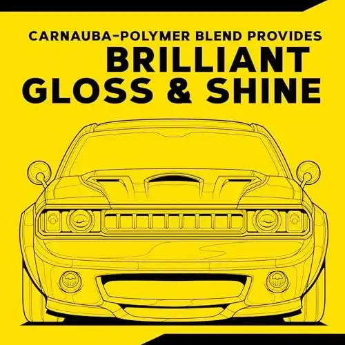 Meguiar's Gold Class Carnauba Plus Premium Liquid Wax Kit, Car Detailing Kit with a Pure Carnauba Wax Blend and a Foam Applicator Pad for Keeping Glossy Paint Protected Like a Pro, 16 Oz Bottle - 4