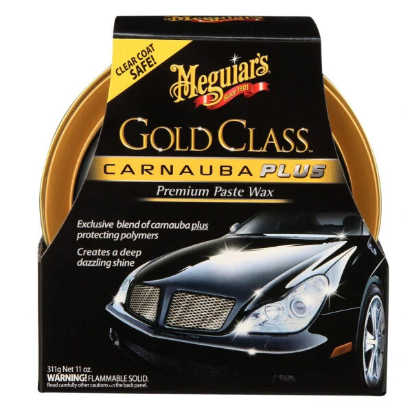 Meguiar's Gold Class Karnauba Plus Premium Polirol Pastasi, G7014J, 11 untsiya - MEGUIAR'S (1)