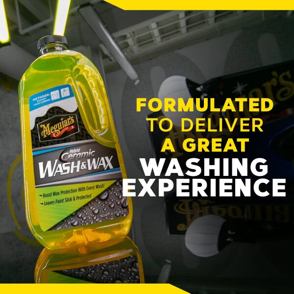 Meguiar's Hybrid Ceramic Wash & Wax, G240748, 48 oz, Liquid - 7