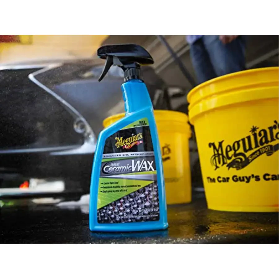 Meguiar's Hybrid Ceramic Wax - Easy to Use Ceramic Wax Protection - G190526SRP, 26 oz - 3