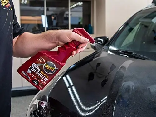 Meguiar's Quik Detailer, Mist & Wipe Car Detailing Spray, Clear Light Contaminants and Boost Shine with a Quick Detailer Spray that Keeps Paint and Wax Looking Like New, 32 oz - 5