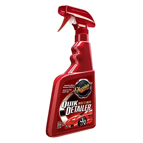 Meguiar's Quik Detailer Tuman va Artish - Tez va Oson Yaltirashni Yaxshilash bilan Yengil Tozalash uchun Ideal Avtomobil Parvarishlash Spreyi - 32 untsiya - 2