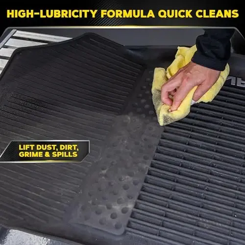 Meguiar's Quik Interior Detailer Cleaner,Quick Detailer Spray Cleans& Refresh Car Interiors,Use On Plastics,Leather & Rubber,Dashboards,Trim In Cars, Trucks & Suvs - 24 Oz Spray Bottle (Pack of 6) - 6