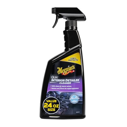 Meguiar's Quik Interior Detailer - Perfect for Car Interior Detailing - Quick and Easy Cleaning that's Safe on Plastic, Vinyl, Leather and More - Car Interior Cleaner and Protectant - 24 Oz - 1