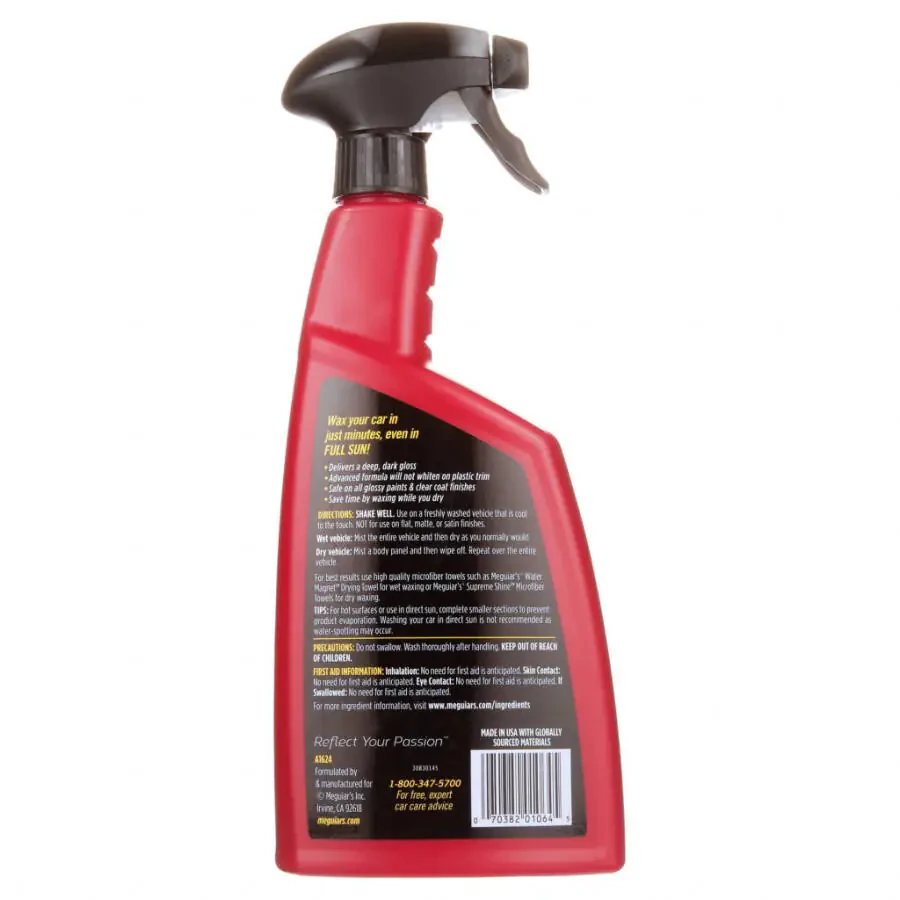 Meguiar's Quik Wax, A1624, 24 Oz- - 4