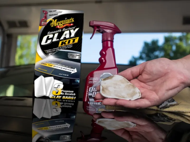 Meguiar's Smooth Surface Clay Kit - Safe and Easy Car Claying for a Smooth as Glass Finish, G191700 - 10